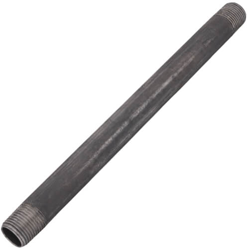 Main product image of 1/2" x 10" Black Nipple