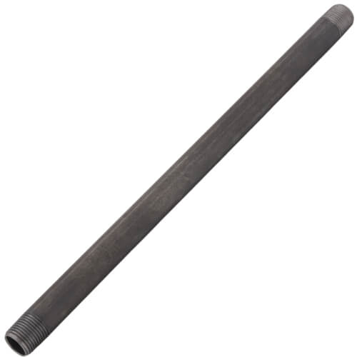 Main product image of 1/2" x 14" Black Nipple
