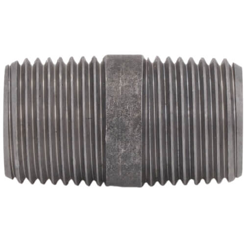 Main product image of 1/2" x 1-1/2" Black Nipple