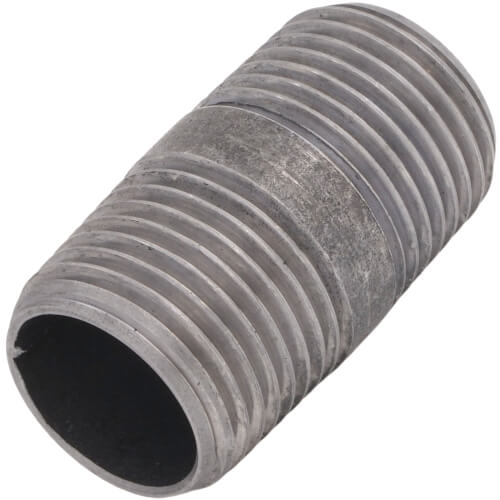 Main product image of 1/2" x 1-1/2" Black Nipple