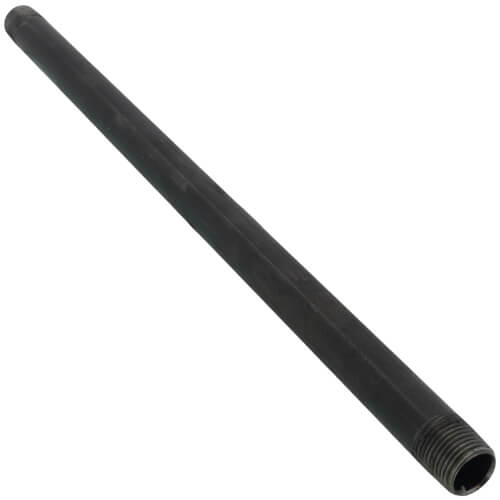 Main product image of 1/2" x 16" Black Nipple