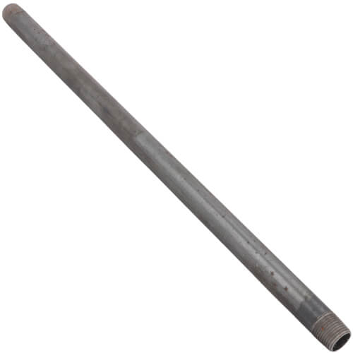 Main product image of 1/2" x 18" Black Nipple
