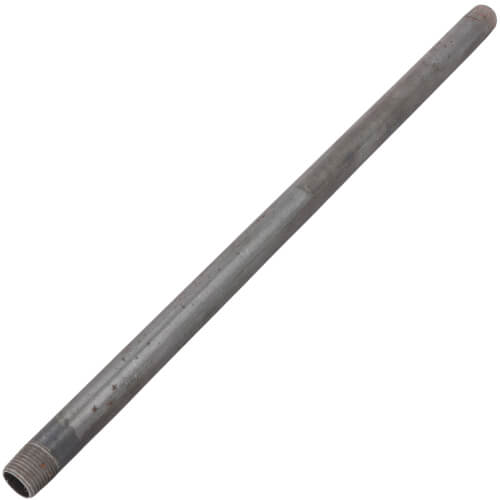 Main product image of 1/2" x 18" Black Nipple