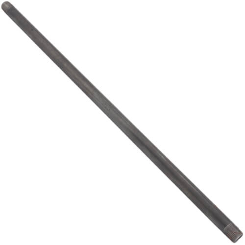 Main product image of 1/2" x 24" Black Nipple