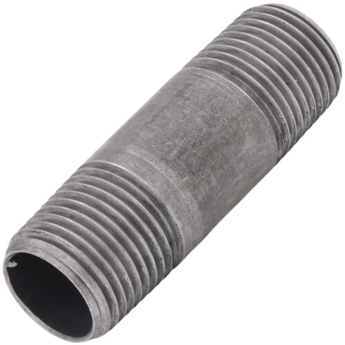 Main product image of 1/2" x 2-1/2" Black Nipple