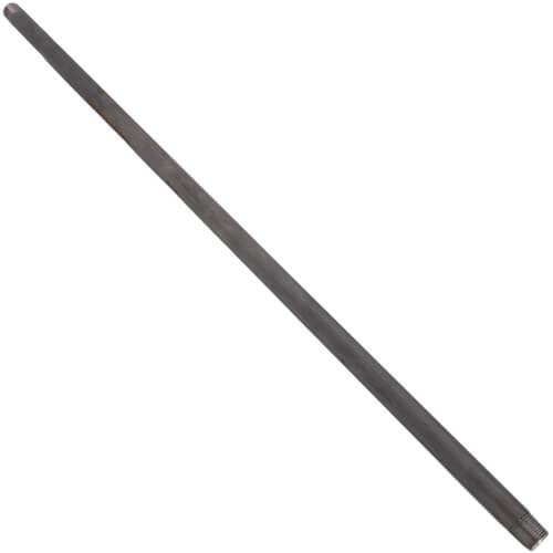 Main product image of 1/2" x 30" Black Nipple