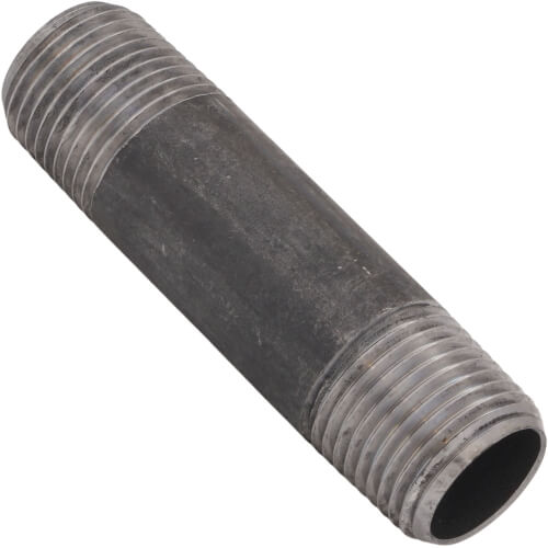 Main product image of 1/2" x 3" Black Nipple