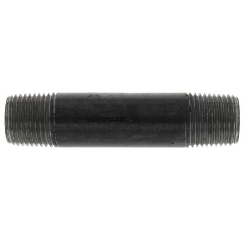 Main product image of 1/2" x 3-1/2" Black Nipple