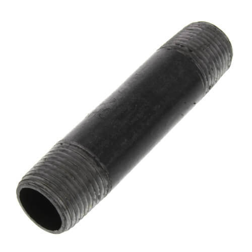 Main product image of 1/2" x 3-1/2" Black Nipple
