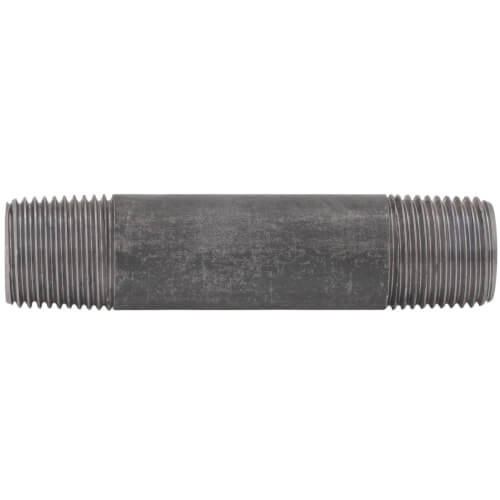 Main product image of 1/2" x 3-1/2" Black Nipple
