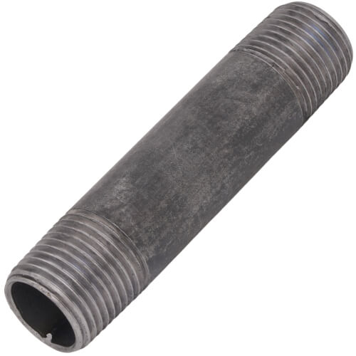 Main product image of 1/2" x 3-1/2" Black Nipple
