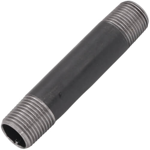 Main product image of 1/2" x 4" Black Nipple