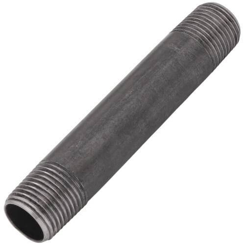 Main product image of 1/2" x 4-1/2" Black Nipple