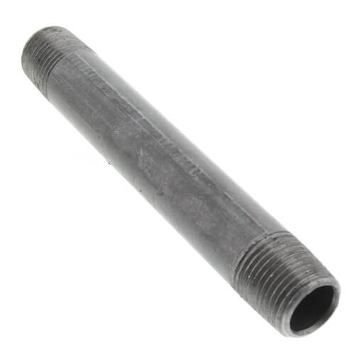 Main product image of 1/2" x 5-1/2" Black Nipple