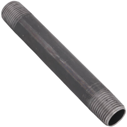 Main product image of 1/2" x 5-1/2" Black Nipple