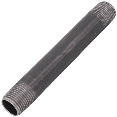 Main product image of 1/2" x 5-1/2" Black Nipple