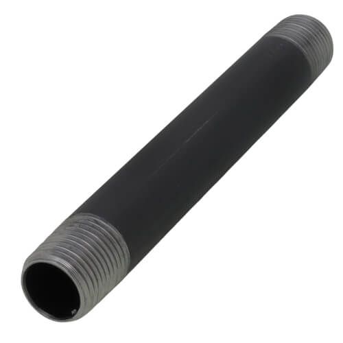Main product image of 1/2" x 6" Black Nipple