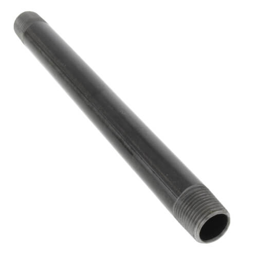 Main product image of 1/2" x 9" Black Nipple