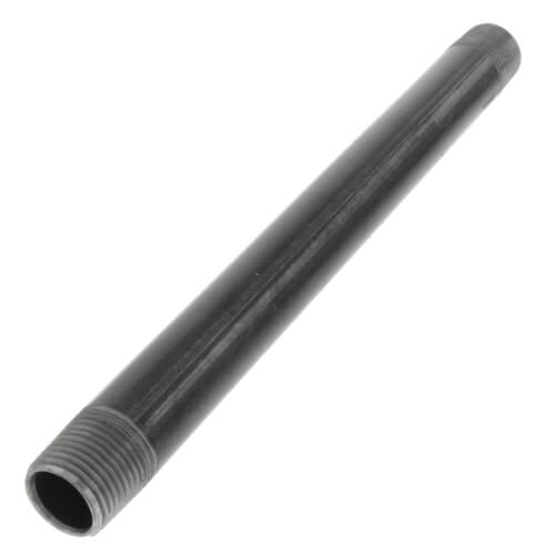 Main product image of 1/2" x 9" Black Nipple
