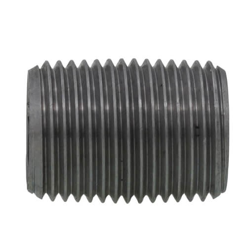 Main product image of 1/2" x Close Black Nipple