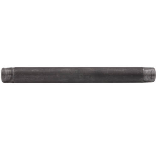 Main product image of 3/4" x 10" Black Nipple