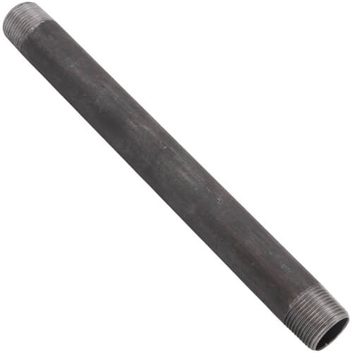 Main product image of 3/4" x 10" Black Nipple