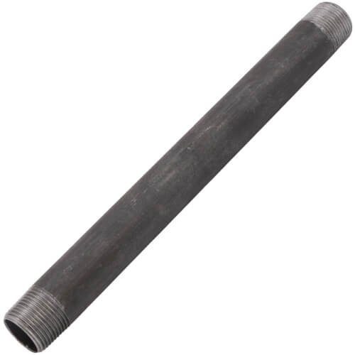 Main product image of 3/4" x 10" Black Nipple