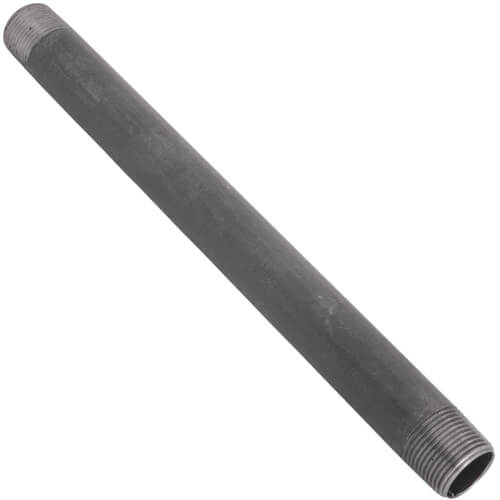 Main product image of 3/4" x 11" Black Nipple