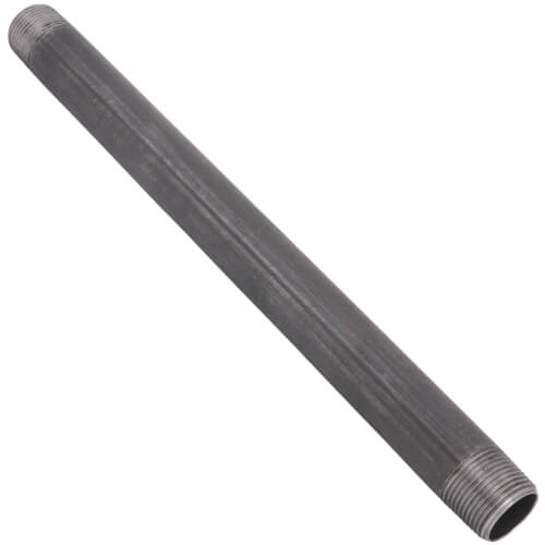 Main product image of 3/4" x 12" Black Nipple