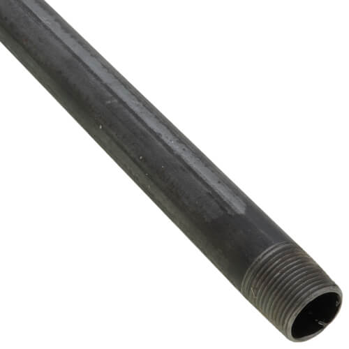Main product image of 3/4" x 18" Black Nipple