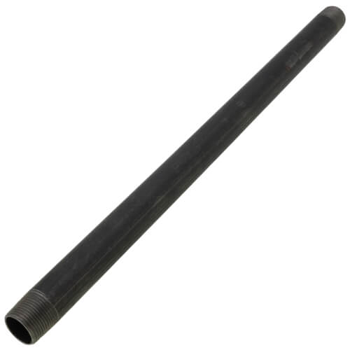 Main product image of 3/4" x 18" Black Nipple