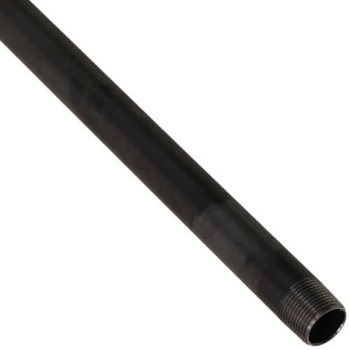 Main product image of 3/4" x 24" Black Nipple