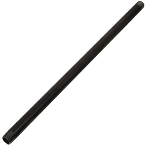 Main product image of 3/4" x 24" Black Nipple