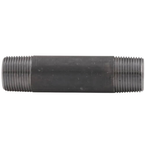 Main product image of 3/4" x 4" Black Nipple