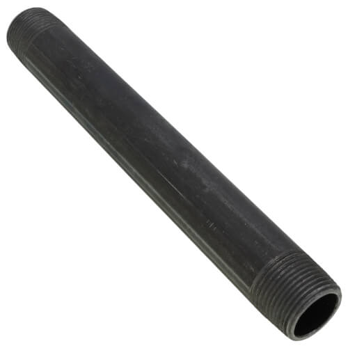Main product image of 3/4" x 8" Black Nipple