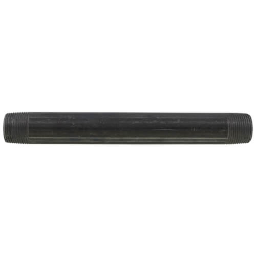 Main product image of 3/4" x 8" Black Nipple