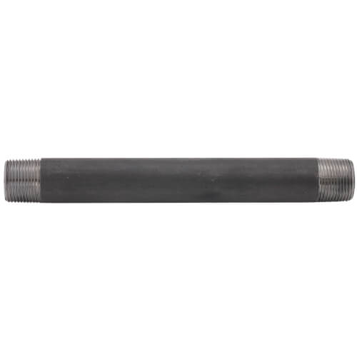 Main product image of 3/4" x 8" Black Nipple