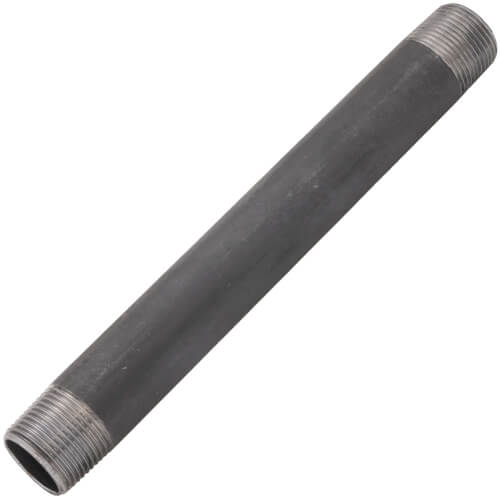 Main product image of 3/4" x 8" Black Nipple