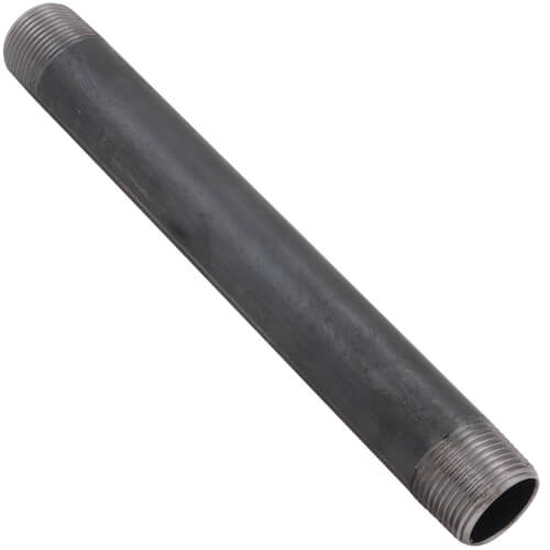 Main product image of 1" x 10" Black Nipple