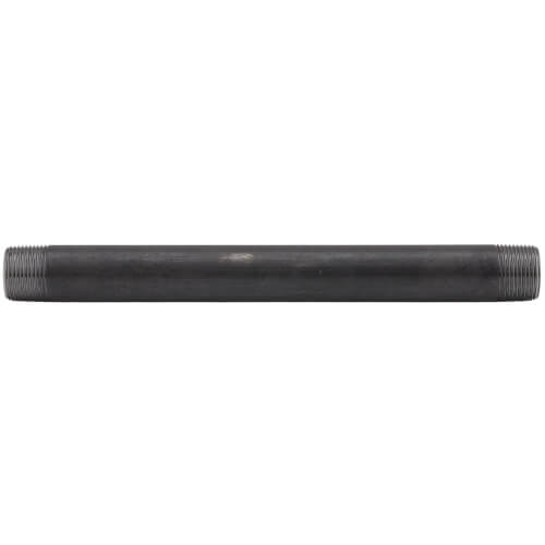 Main product image of 1" x 12" Black Nipple