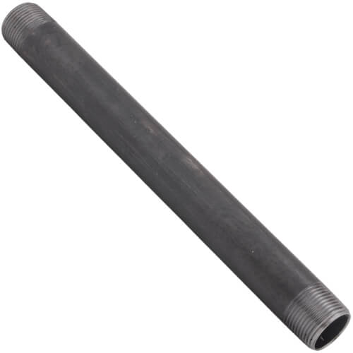 Main product image of 1" x 12" Black Nipple