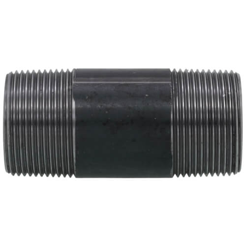 Main product image of 1-1/4" x 3-1/2" Black Nipple