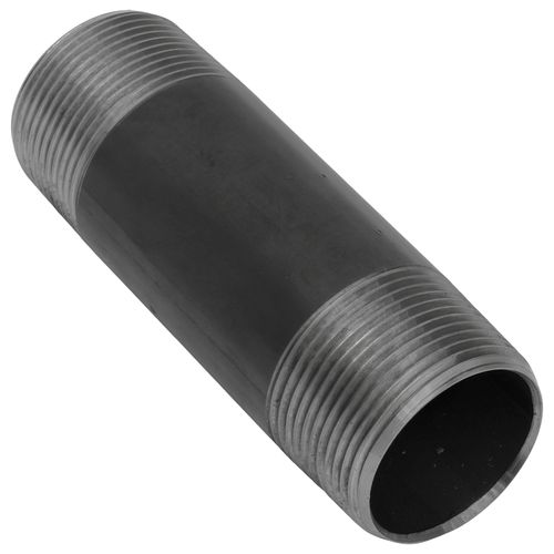 Main product image of 1-1/4" x 4-1/2" Black Nipple