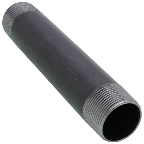 Main product image of 1-1/4" x 8" Black Nipple