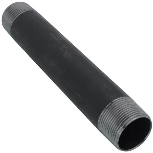 Main product image of 1-1/4" x 9" Black Nipple