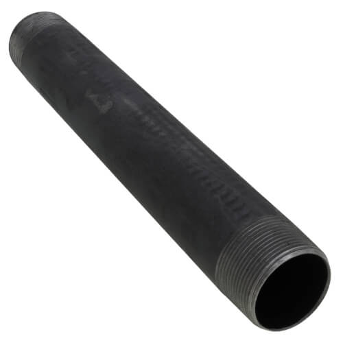 Main product image of 1-1/2" x 12" Black Nipple