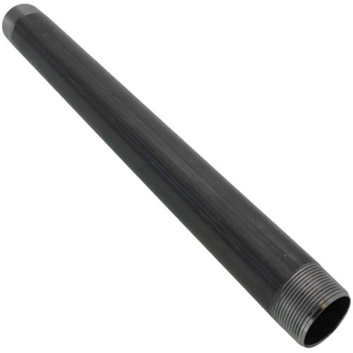 Main product image of 1-1/2" x 18" Black Nipple