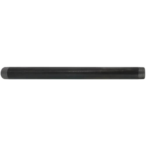 Main product image of 1-1/2" x 24" Black Nipple