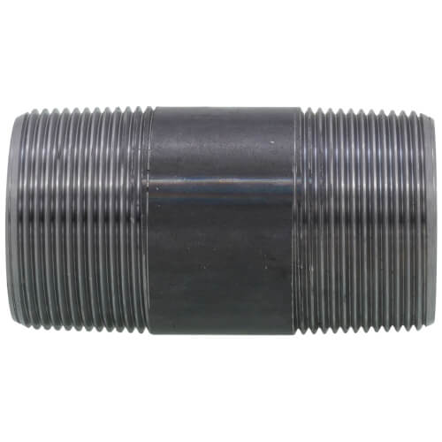 Main product image of 1-1/2" x 3-1/2" Black Nipple