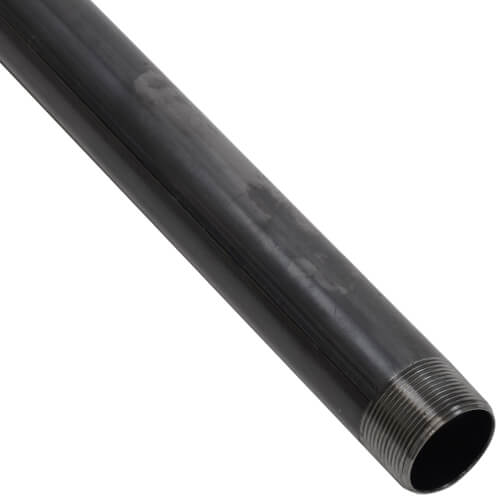 Main product image of 1-1/2" x 36" Black Nipple